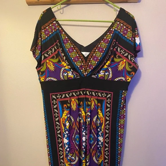 ronni nicole dress Dresses - Women 38.5 Length 19 Chest Ronni Nicole 14W black sleeveless
